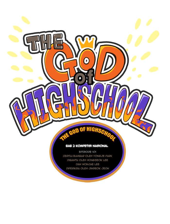 Manhwa The God of High School Chapter 101 gambar nomor 2