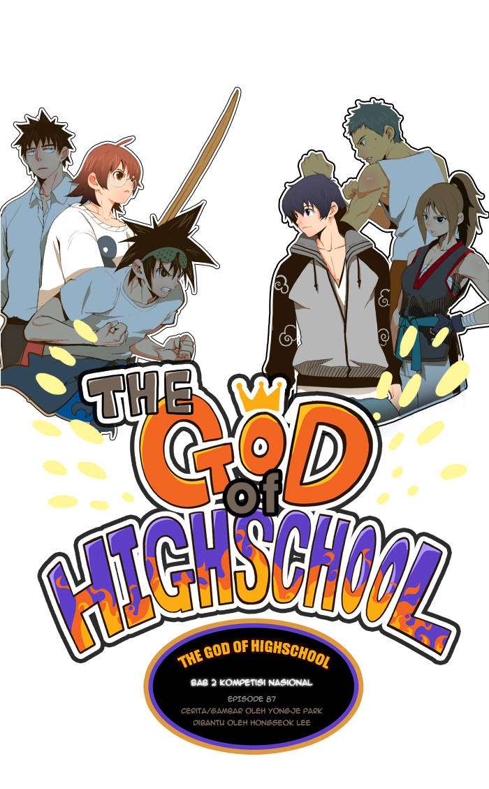 Komik The God of High School Chapter 87 gambar nomor 1