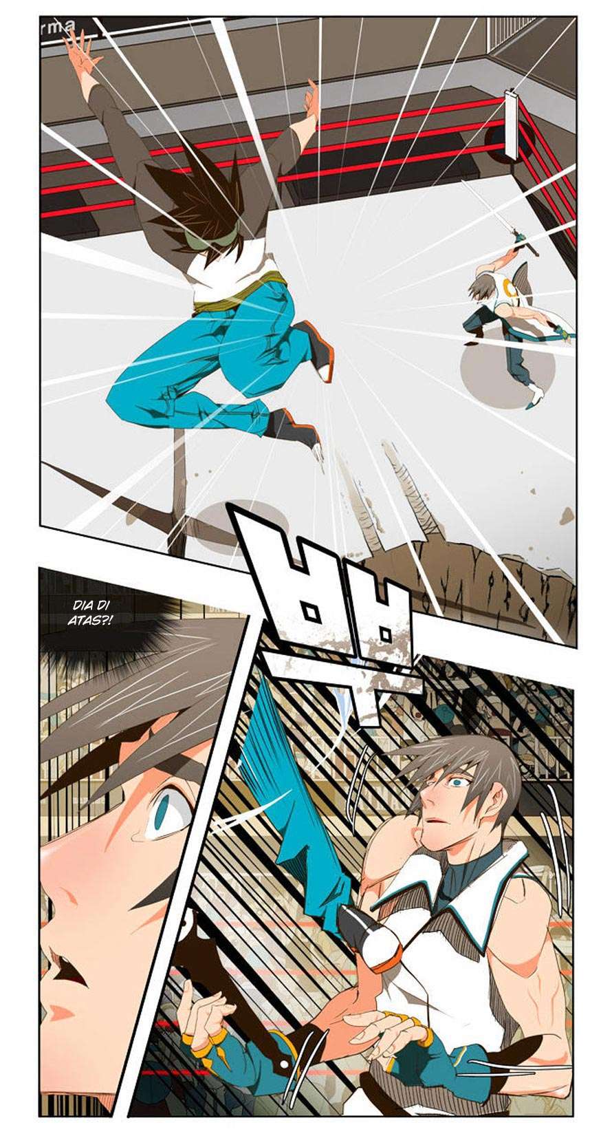 Manhwa The God of High School Chapter 68 gambar nomor 2