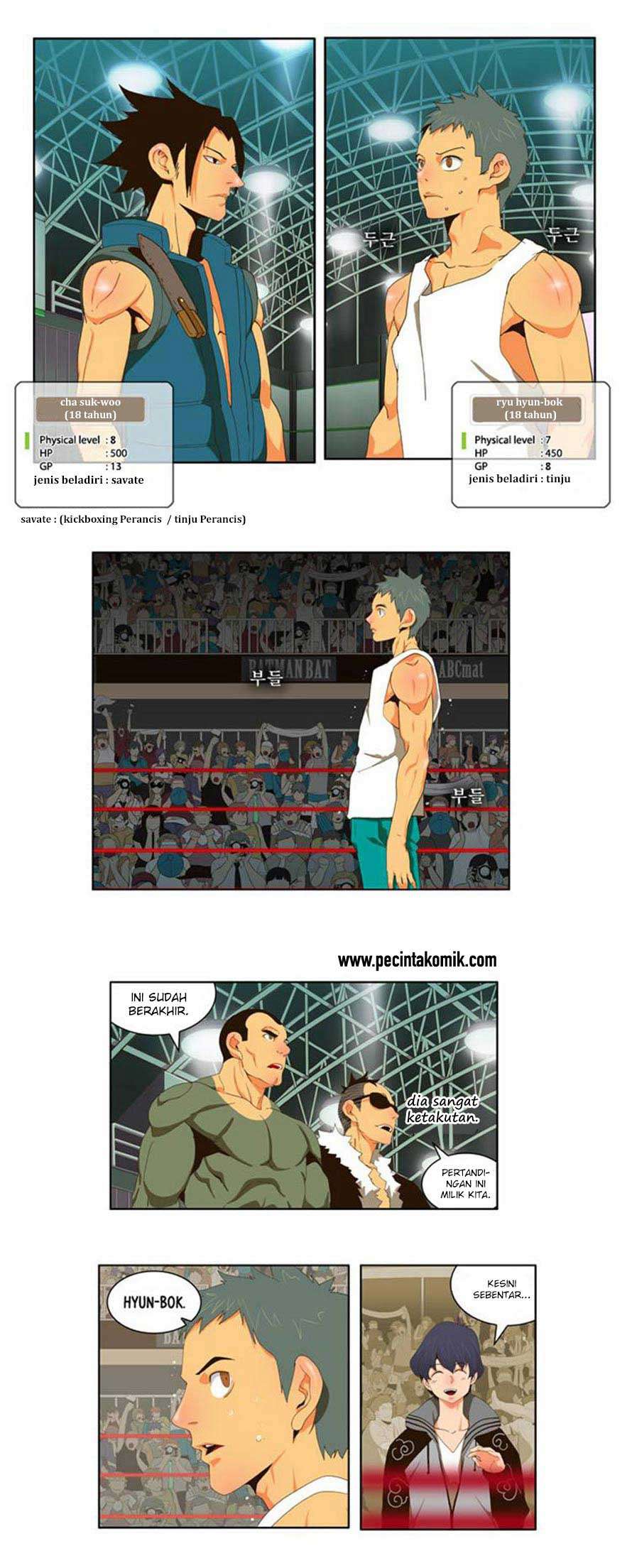 The God of High School Chapter 56 Gambar 16