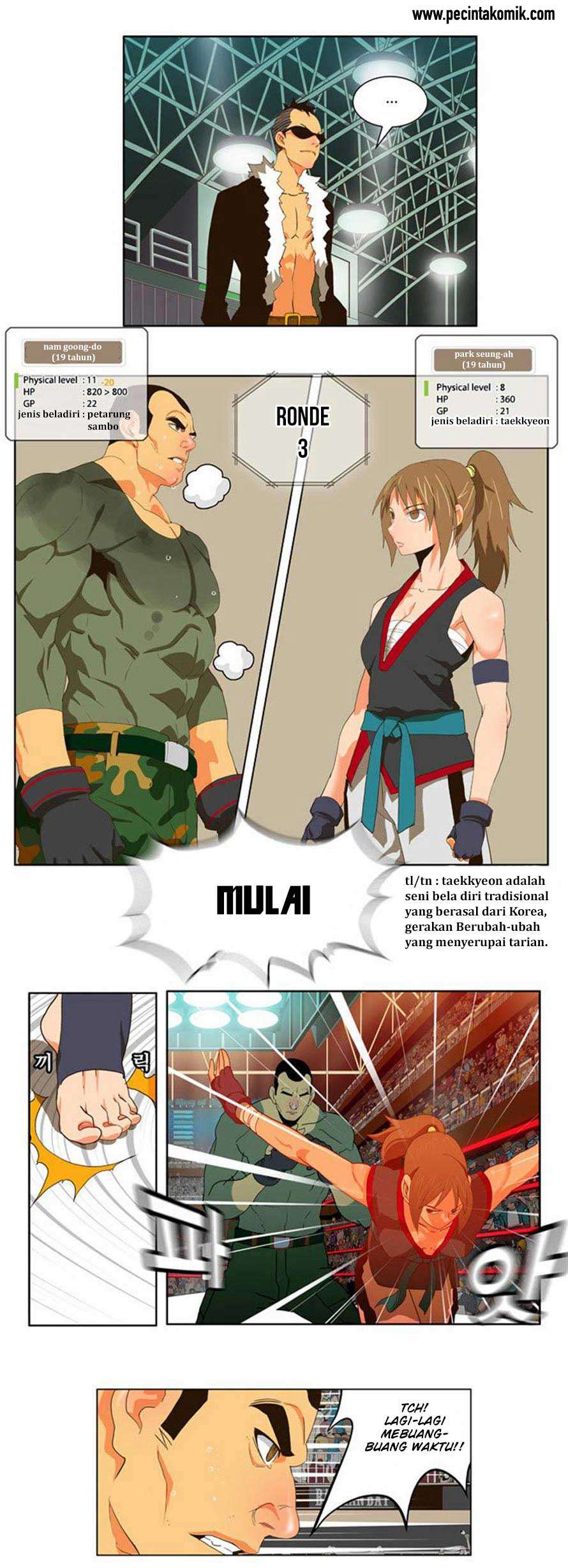 The God of High School Chapter 56 Gambar 25