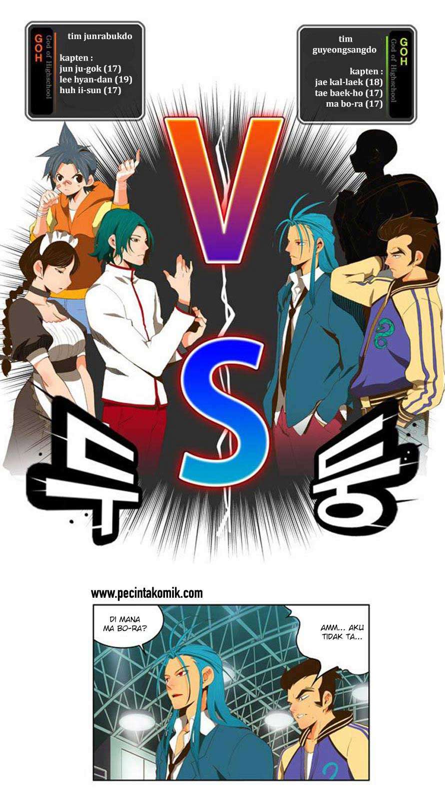 The God of High School Chapter 54 Gambar 28