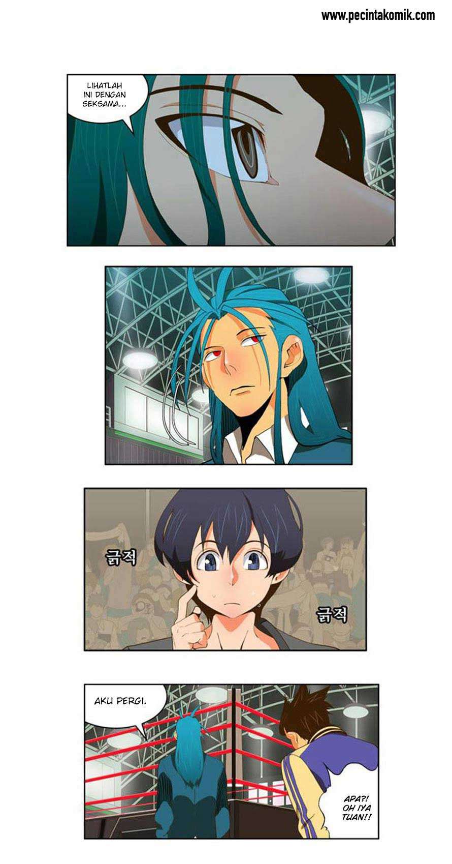 The God of High School Chapter 54 Gambar 32