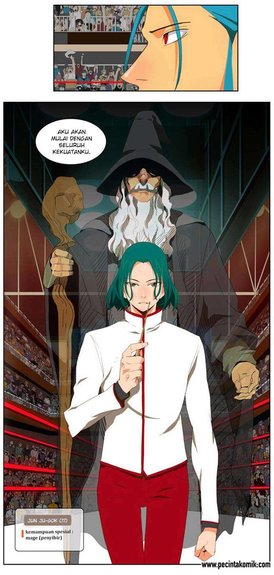 The God of High School Chapter 54 Gambar 35