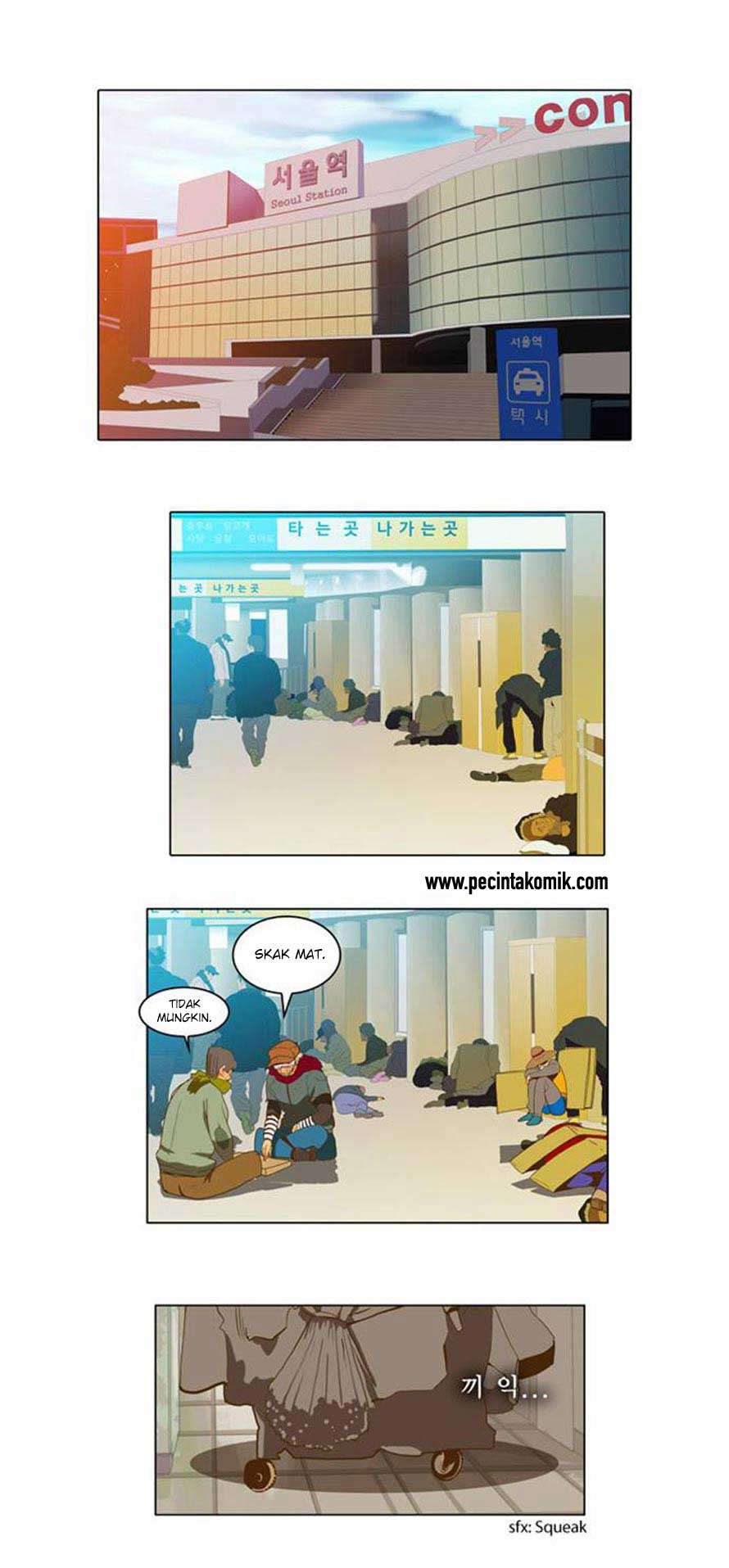 Komik The God of High School Chapter 46 gambar nomor 1