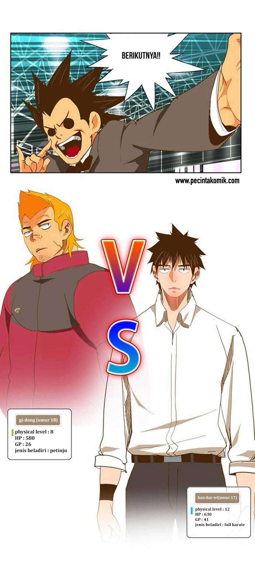 The God of High School Chapter 46 Gambar 23