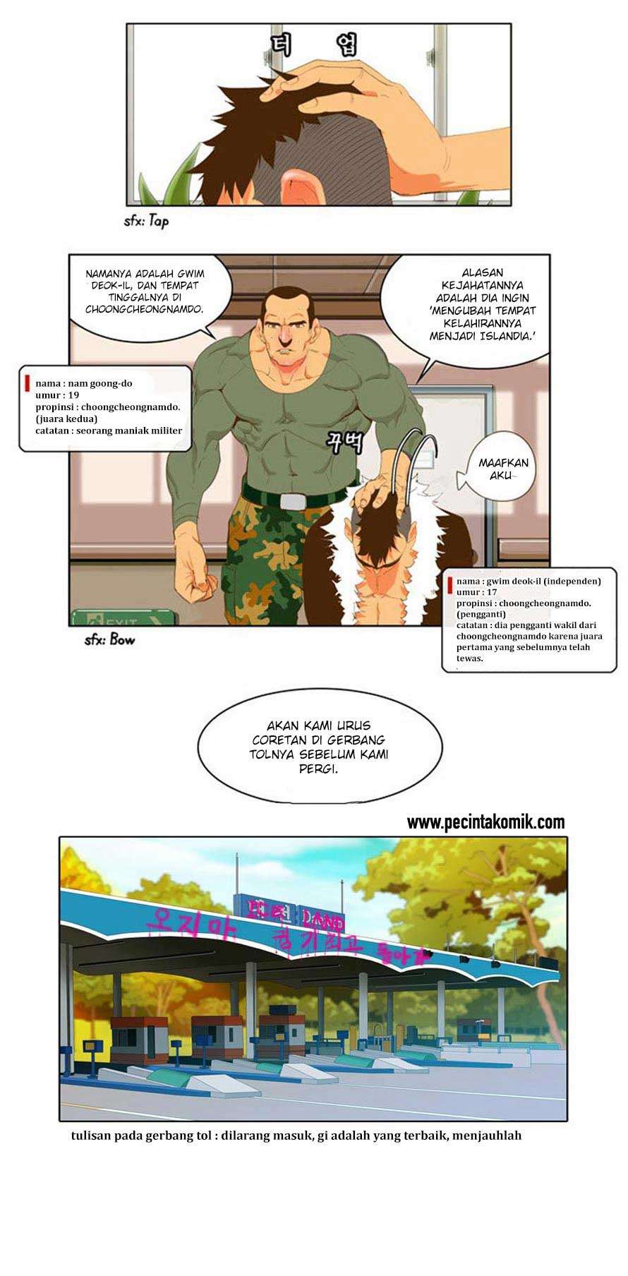 Manhwa The God of High School Chapter 43 gambar nomor 2