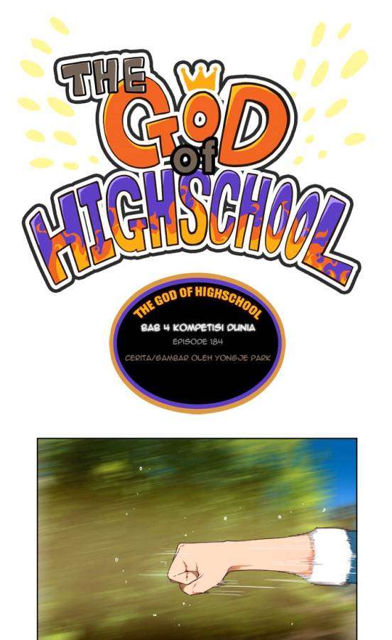 Komik The God of High School Chapter 184 gambar nomor 1