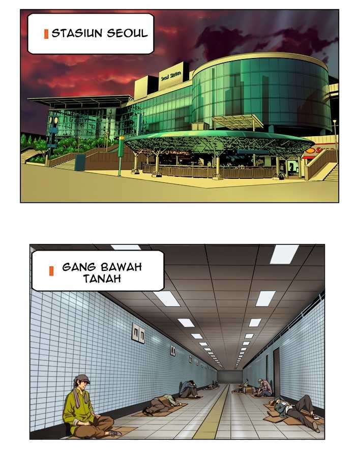 Komik The God of High School Chapter 175 gambar nomor 1