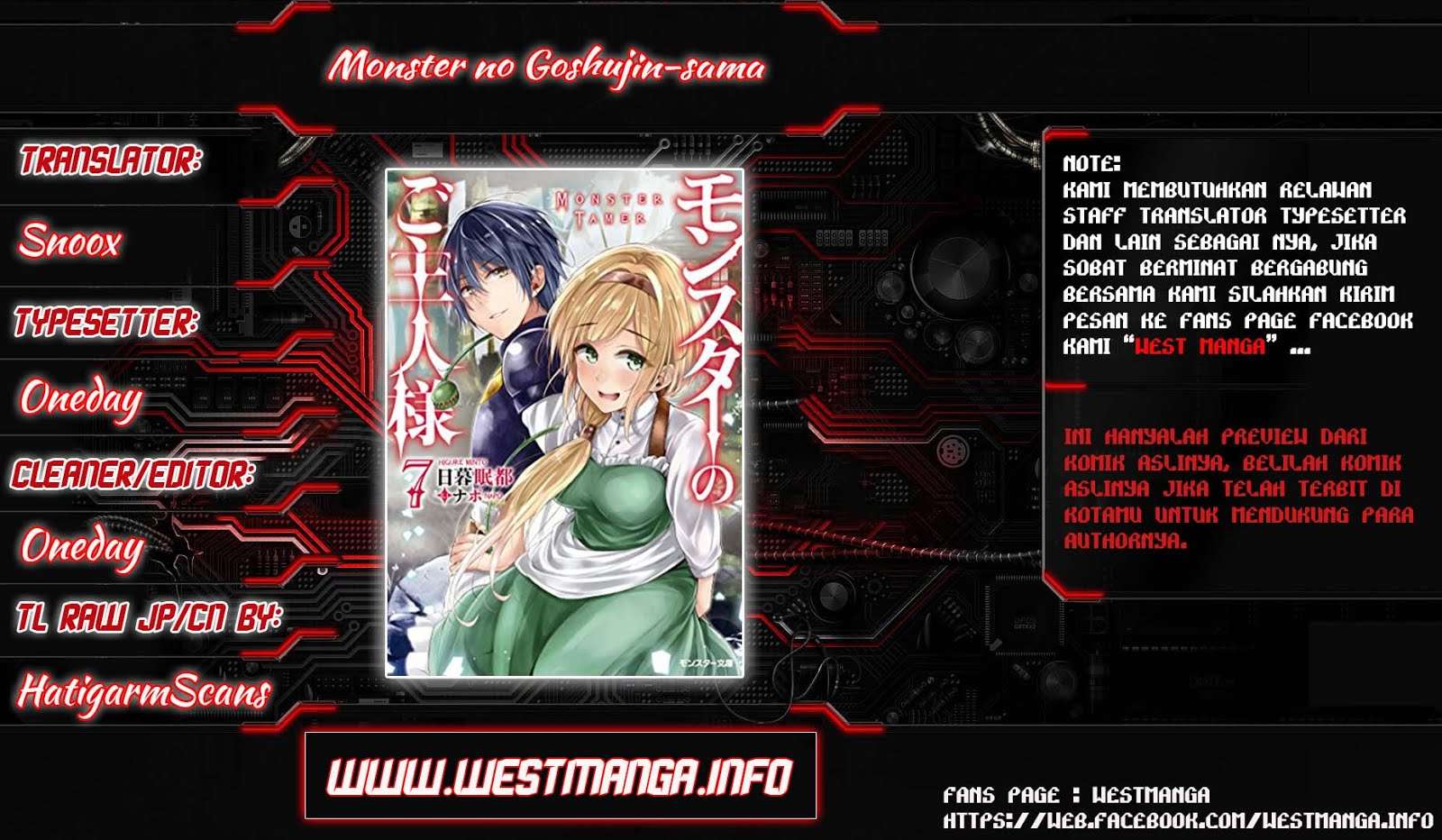 Komik Monster no Goshujin-sama Chapter 4 gambar nomor 1