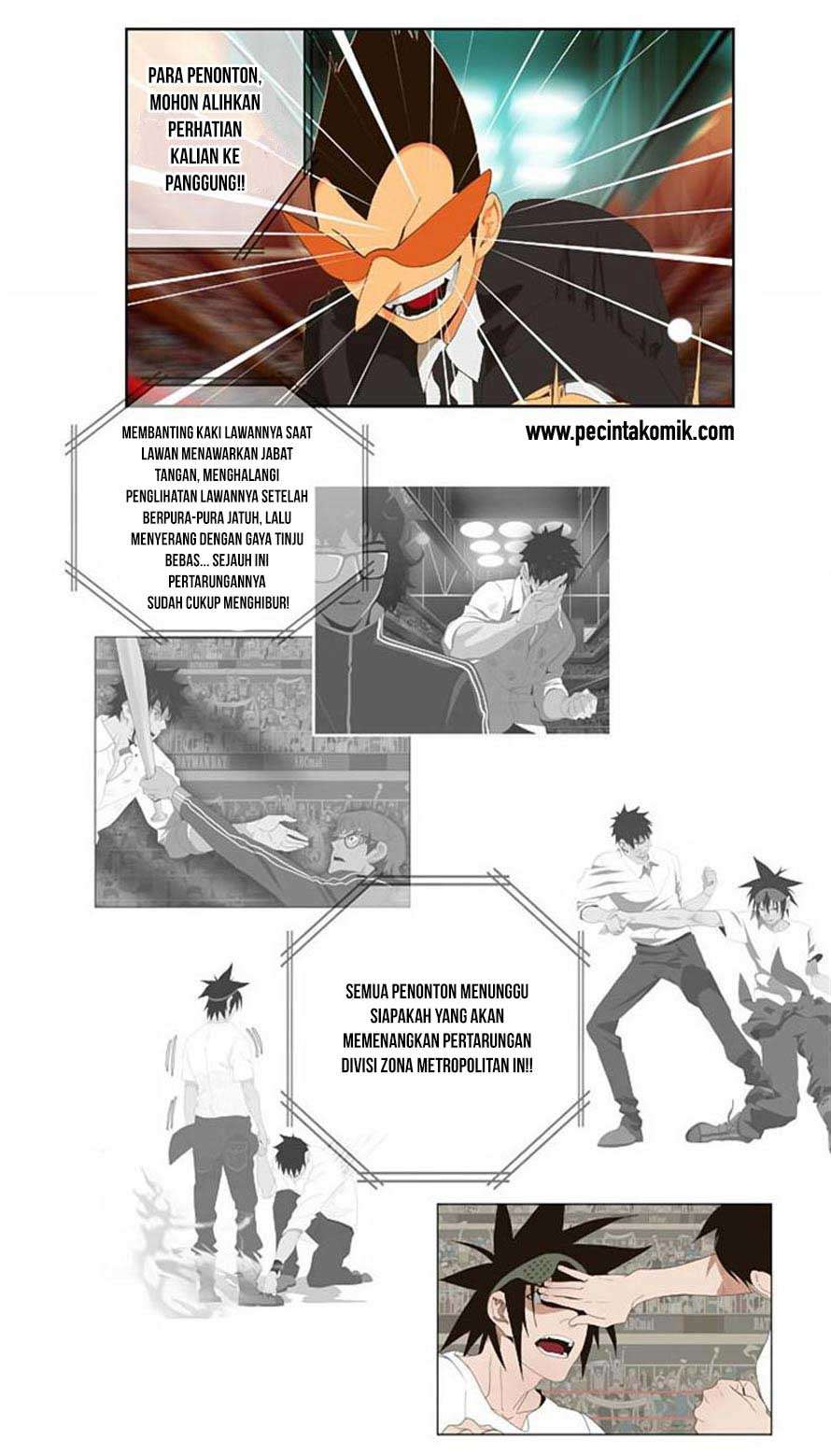 Manhwa The God of High School Chapter 36 gambar nomor 2