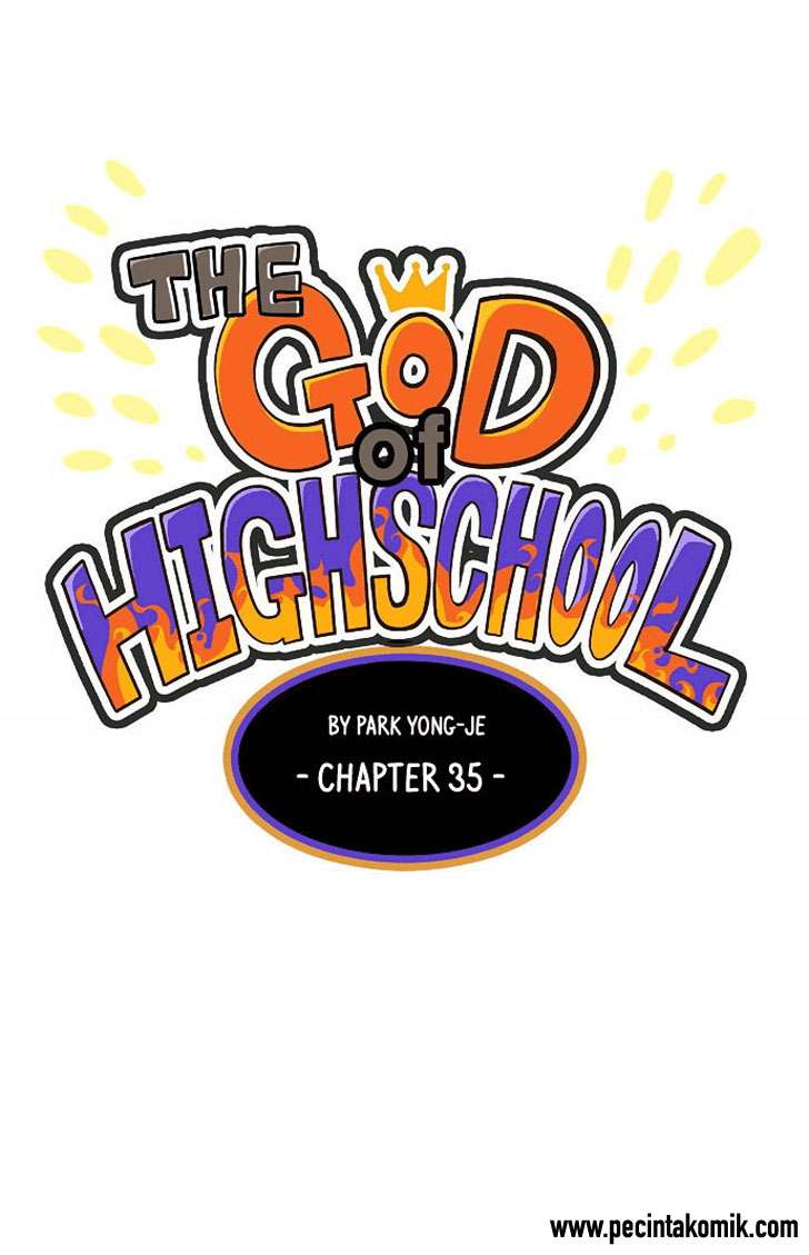 Manhwa The God of High School Chapter 35 gambar nomor 2