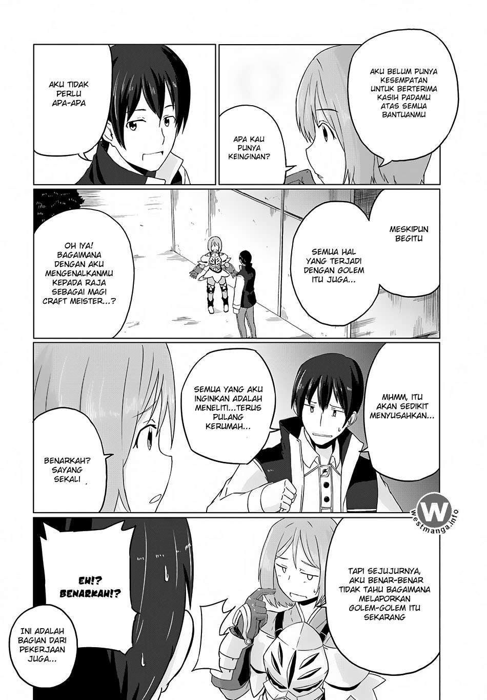 Magi Craft Meister Chapter 6 Gambar 35