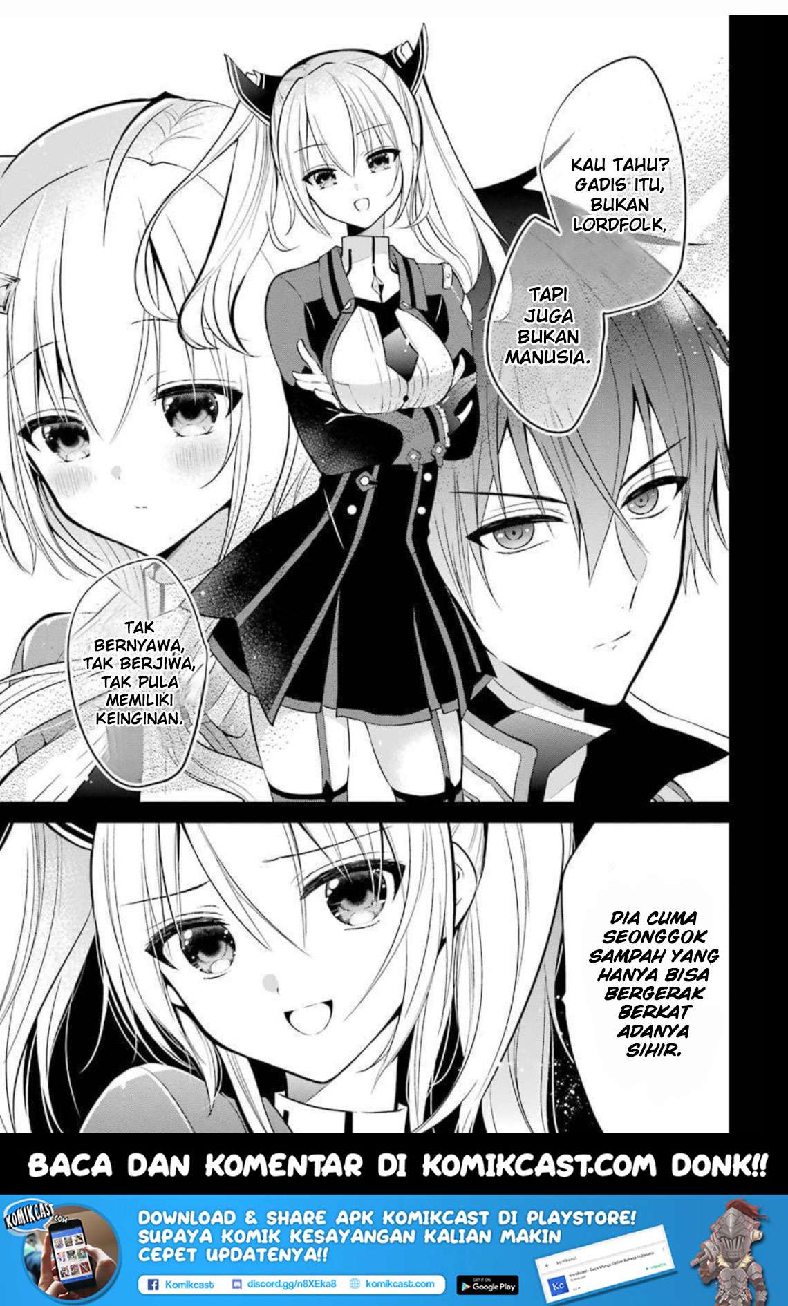 Manga Maou Gakuin no Futekigousha Chapter 4 gambar nomor 2