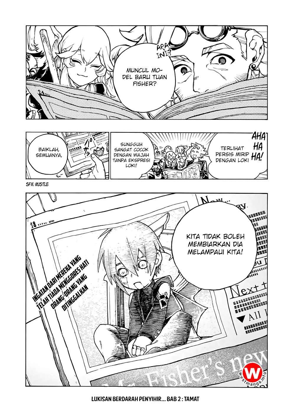 Majo no Kaigashuu Chapter 2 Gambar 66