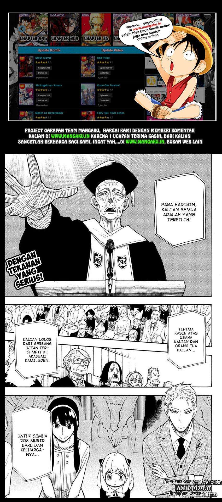 Manga Spy X Family Chapter 8 gambar nomor 2