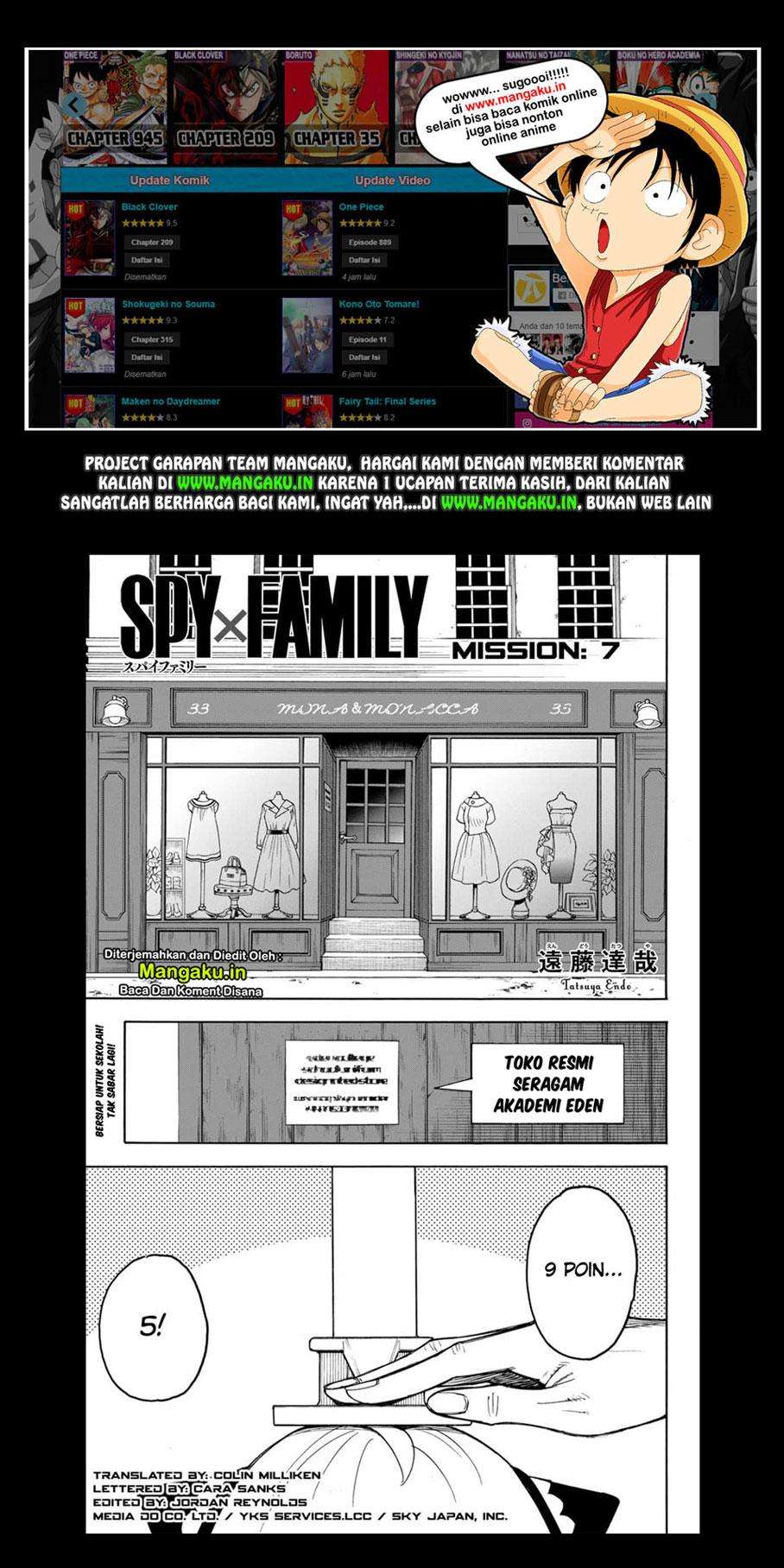 Manga Spy X Family Chapter 7 gambar nomor 2