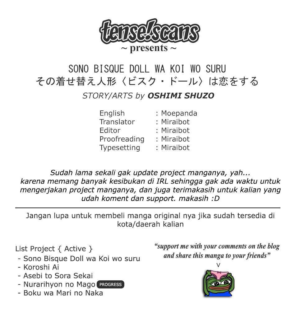 Komik Sono Bisque Doll wa Koi wo suru Chapter 23 gambar nomor 1