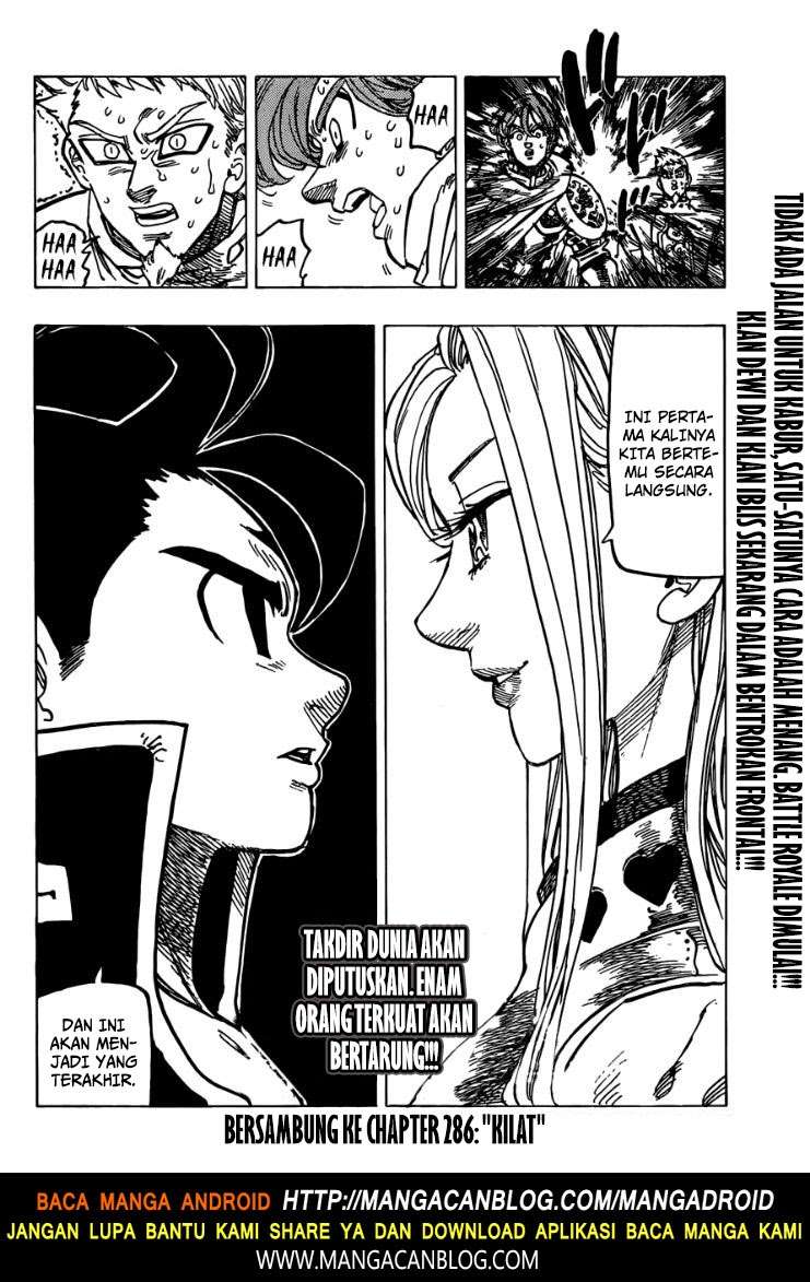 Nanatsu no Taizai Chapter 285 Gambar 18
