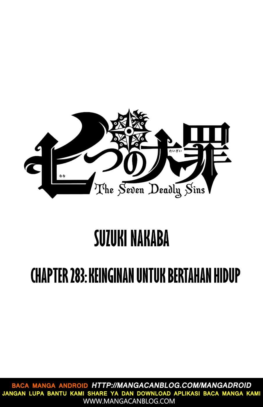 Komik Nanatsu no Taizai Chapter 283 gambar nomor 1