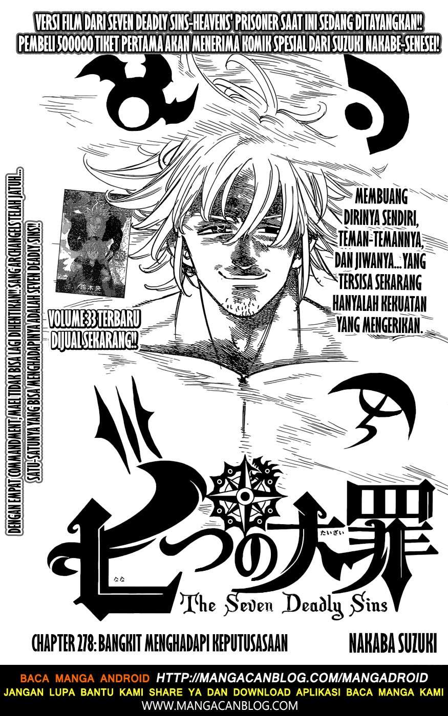 Komik Nanatsu no Taizai Chapter 278 gambar nomor 1