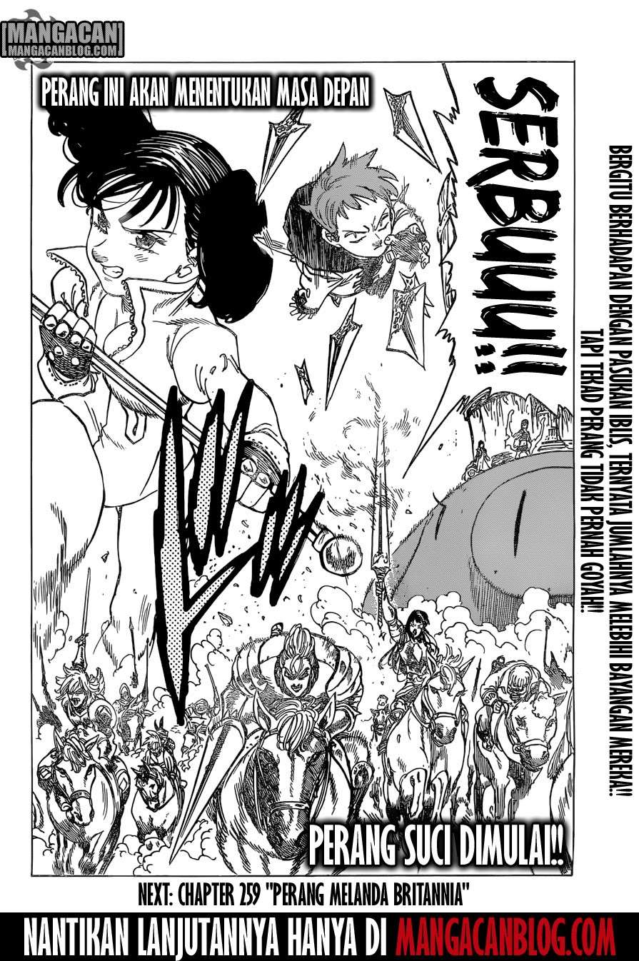 Nanatsu no Taizai Chapter 258 Gambar 20