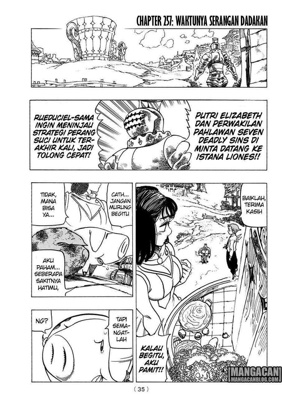 Nanatsu no Taizai Chapter 257 Gambar 3