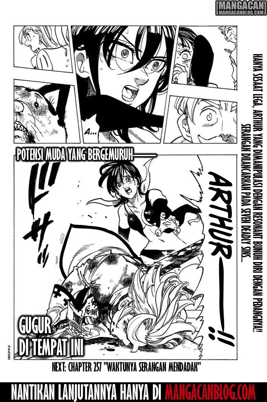 Nanatsu no Taizai Chapter 256 Gambar 19