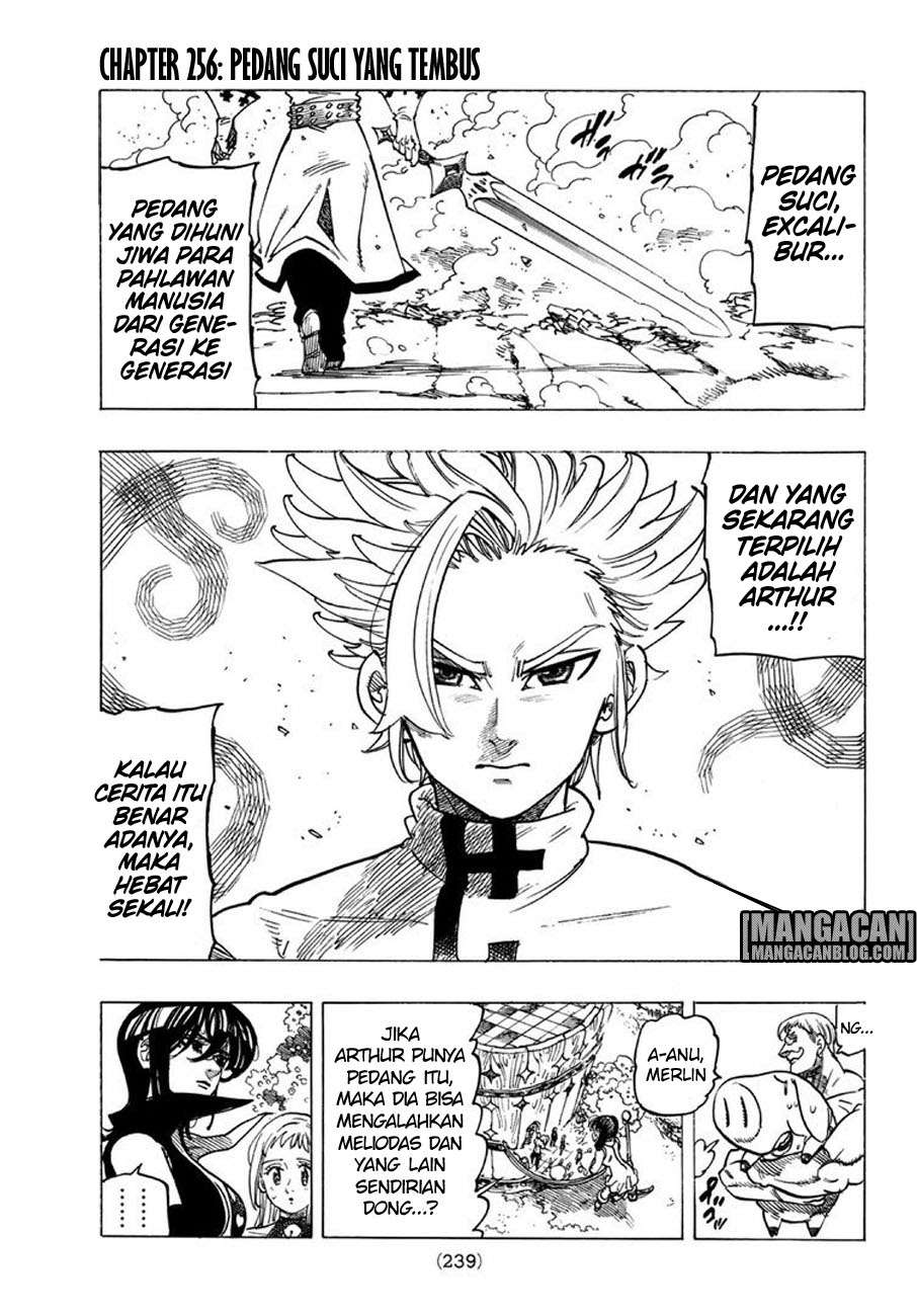 Manga Nanatsu no Taizai Chapter 256 gambar nomor 2