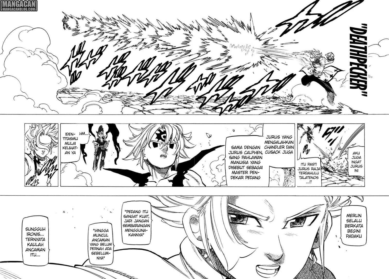 Nanatsu no Taizai Chapter 255 Gambar 17