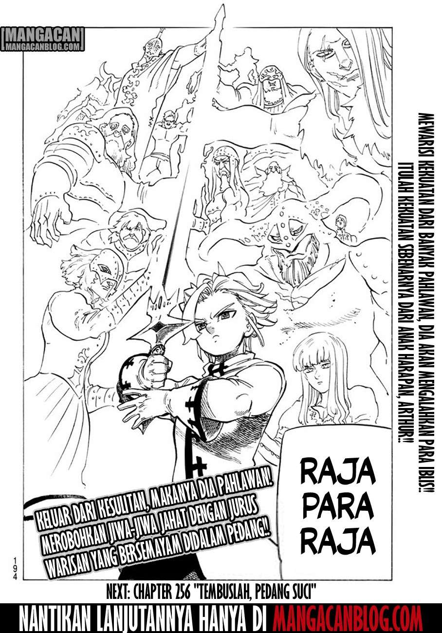 Nanatsu no Taizai Chapter 255 Gambar 22