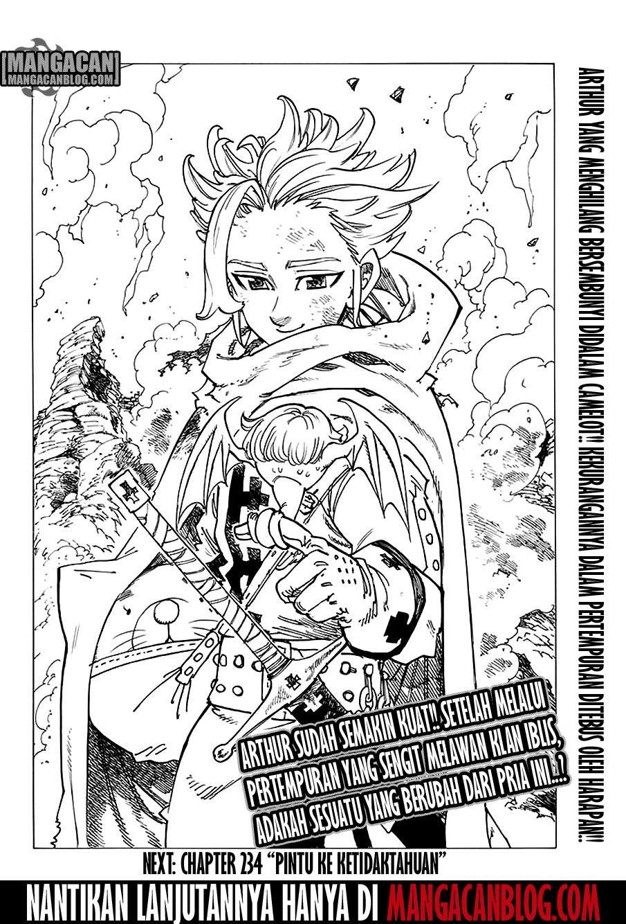 Nanatsu no Taizai Chapter 233 Gambar 21