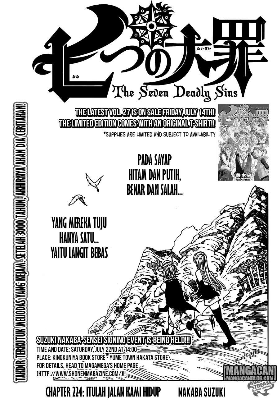Komik Nanatsu no Taizai Chapter 224 gambar nomor 1