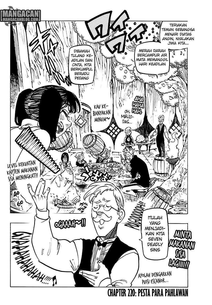 Manga Nanatsu no Taizai Chapter 220 gambar nomor 2