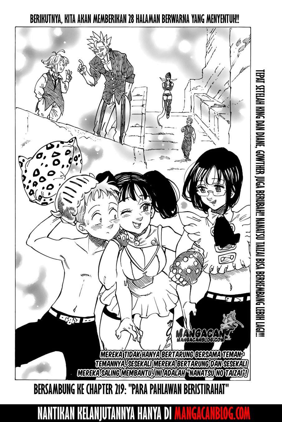 Nanatsu no Taizai Chapter 218 Gambar 20