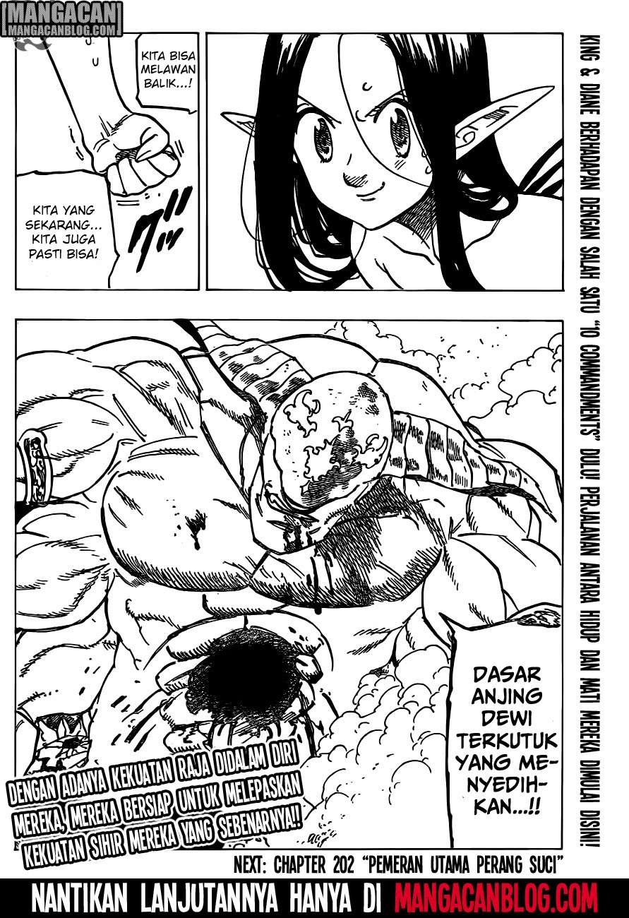Nanatsu no Taizai Chapter 201 Gambar 16