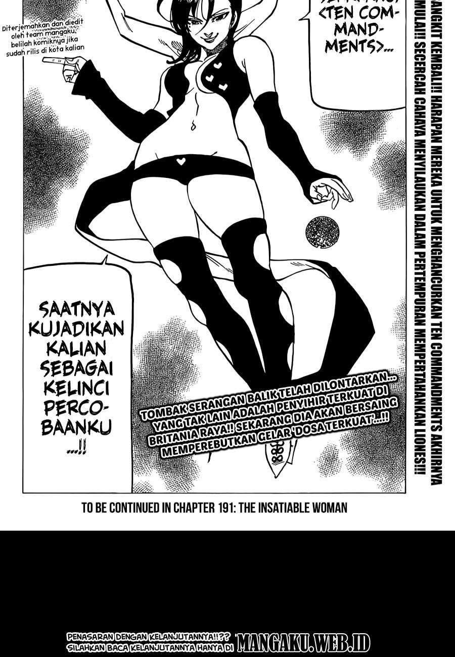 Nanatsu no Taizai Chapter 190 Gambar 19
