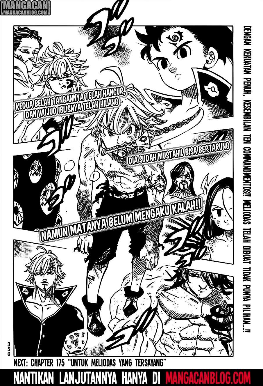 Nanatsu no Taizai Chapter 174 Gambar 21
