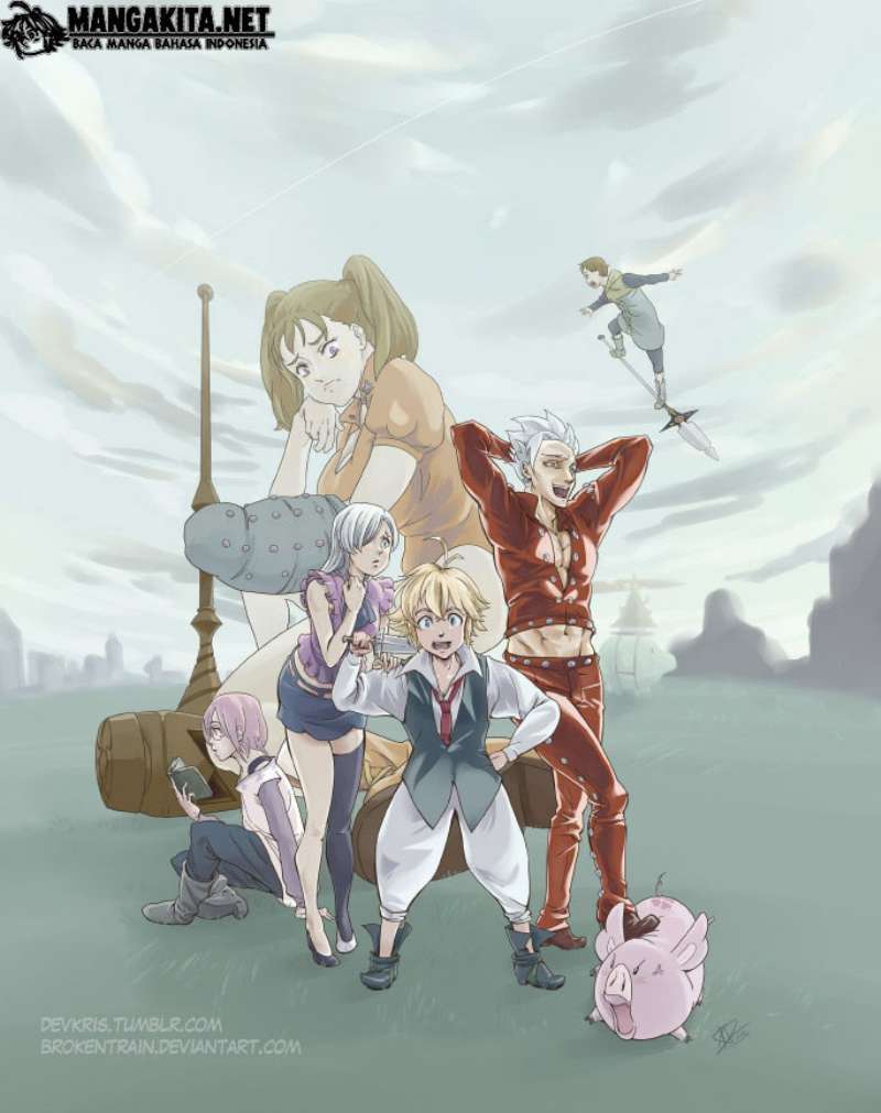 Nanatsu no Taizai Chapter 152 Gambar 24