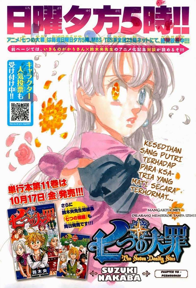 Manga Nanatsu no Taizai Chapter 98 gambar nomor 2