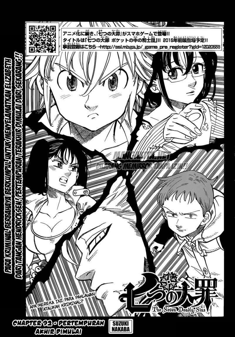 Manga Nanatsu no Taizai Chapter 92 gambar nomor 2