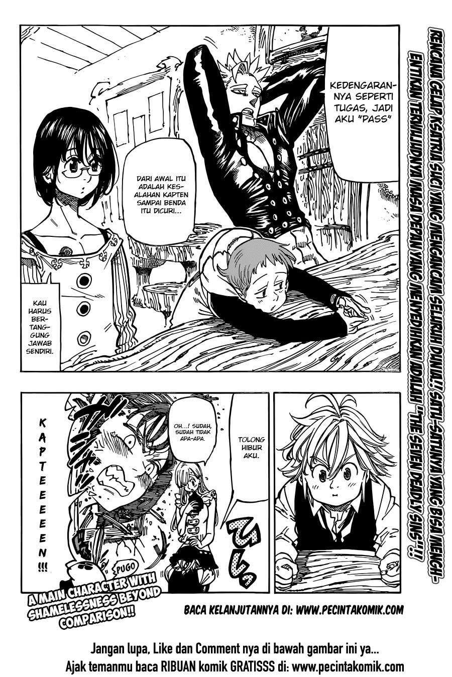 Nanatsu no Taizai Chapter 60 Gambar 21