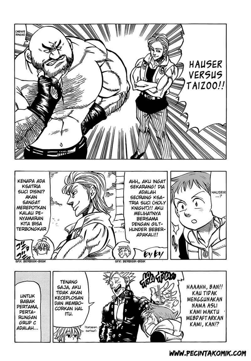 Nanatsu no Taizai Chapter 31 Gambar 14