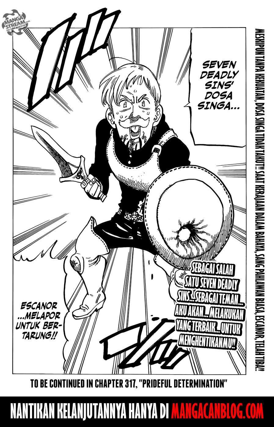 Nanatsu no Taizai Chapter 316 Gambar 20