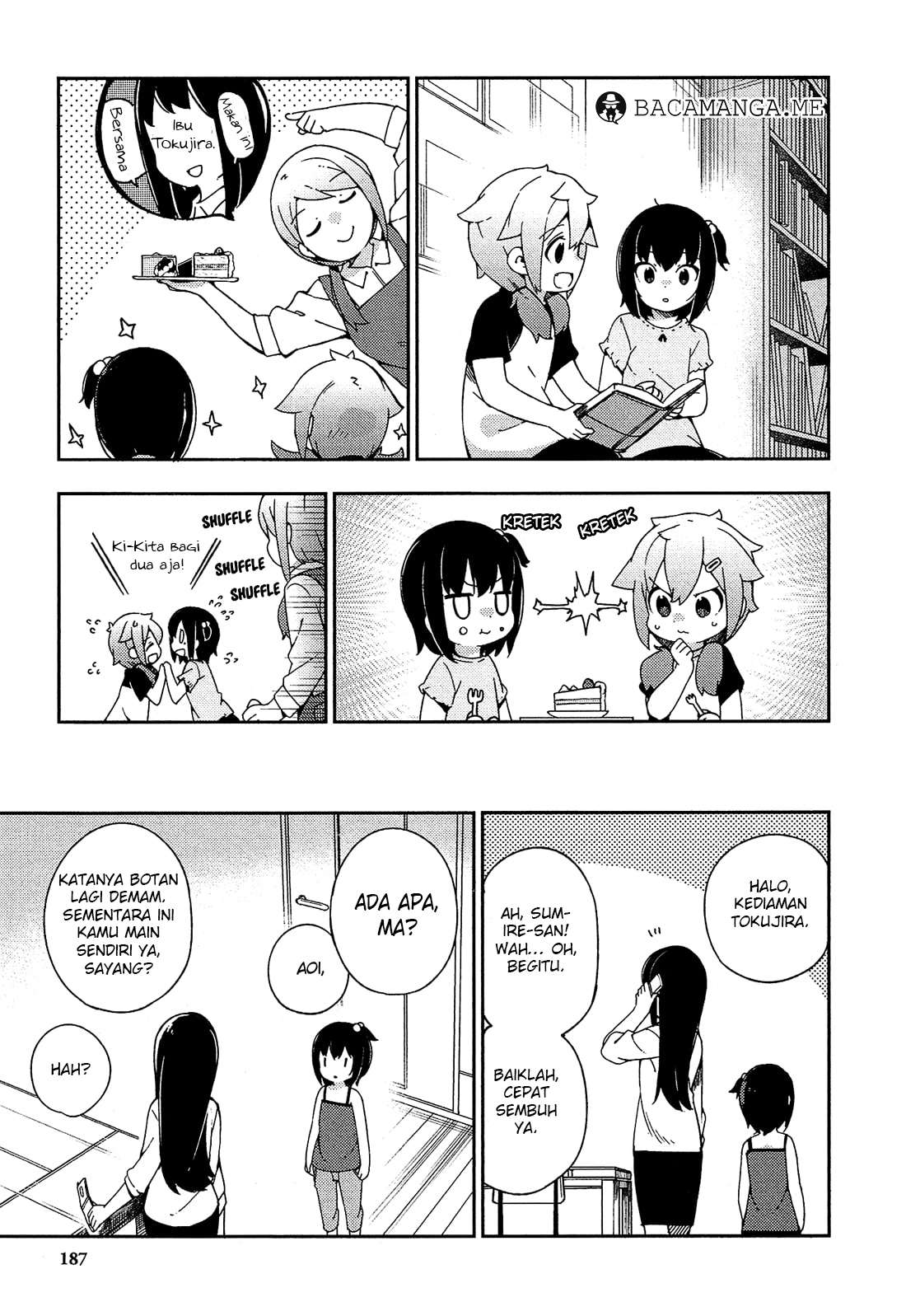 Ookami Shounen wa Kyou mo Uso wo Kasaneru Chapter 32 Gambar 35