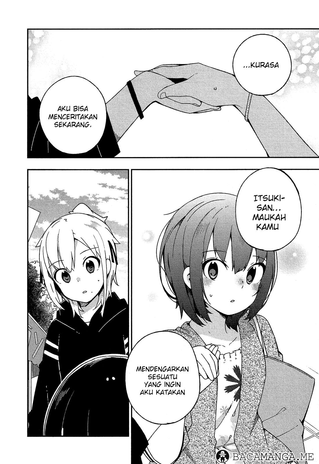 Ookami Shounen wa Kyou mo Uso wo Kasaneru Chapter 28 Gambar 24