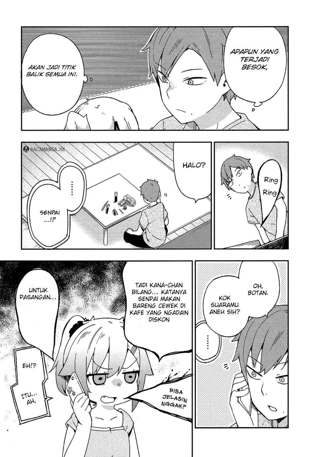 Ookami Shounen wa Kyou mo Uso wo Kasaneru Chapter 27 Gambar 16