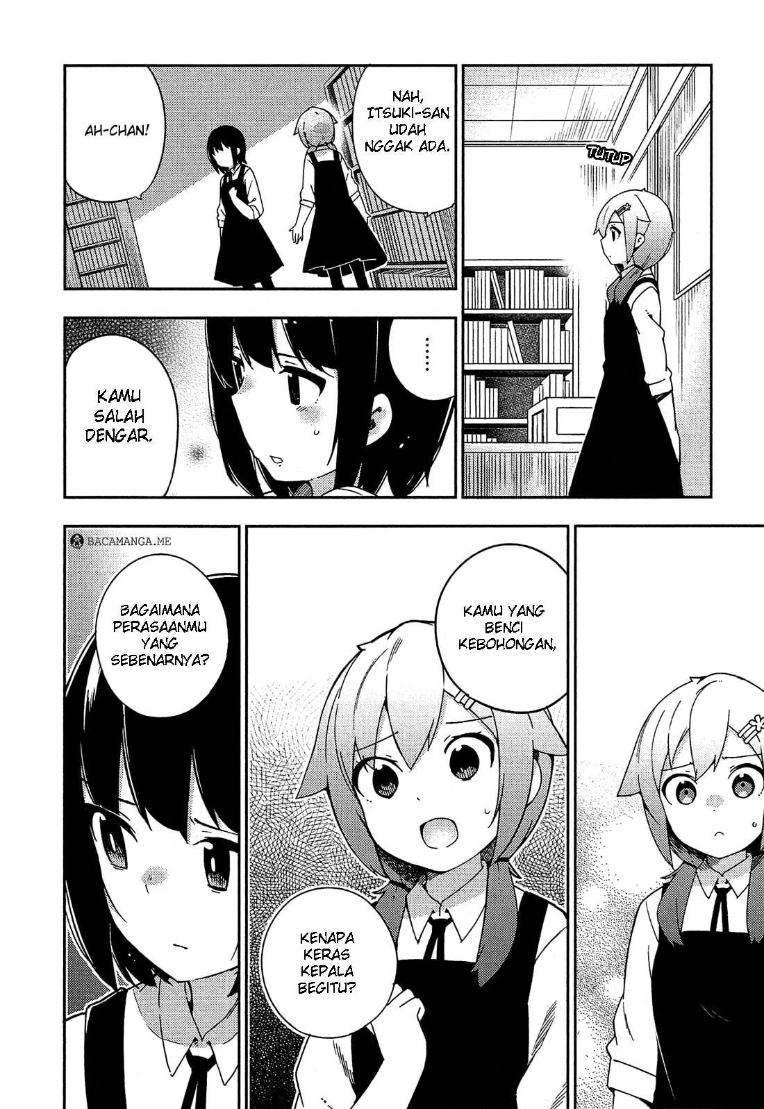 Ookami Shounen wa Kyou mo Uso wo Kasaneru Chapter 25 Gambar 21