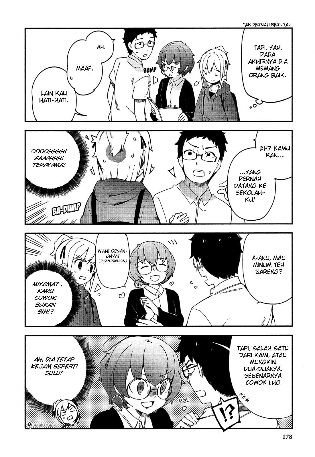 Ookami Shounen wa Kyou mo Uso wo Kasaneru Chapter 25 Gambar 24