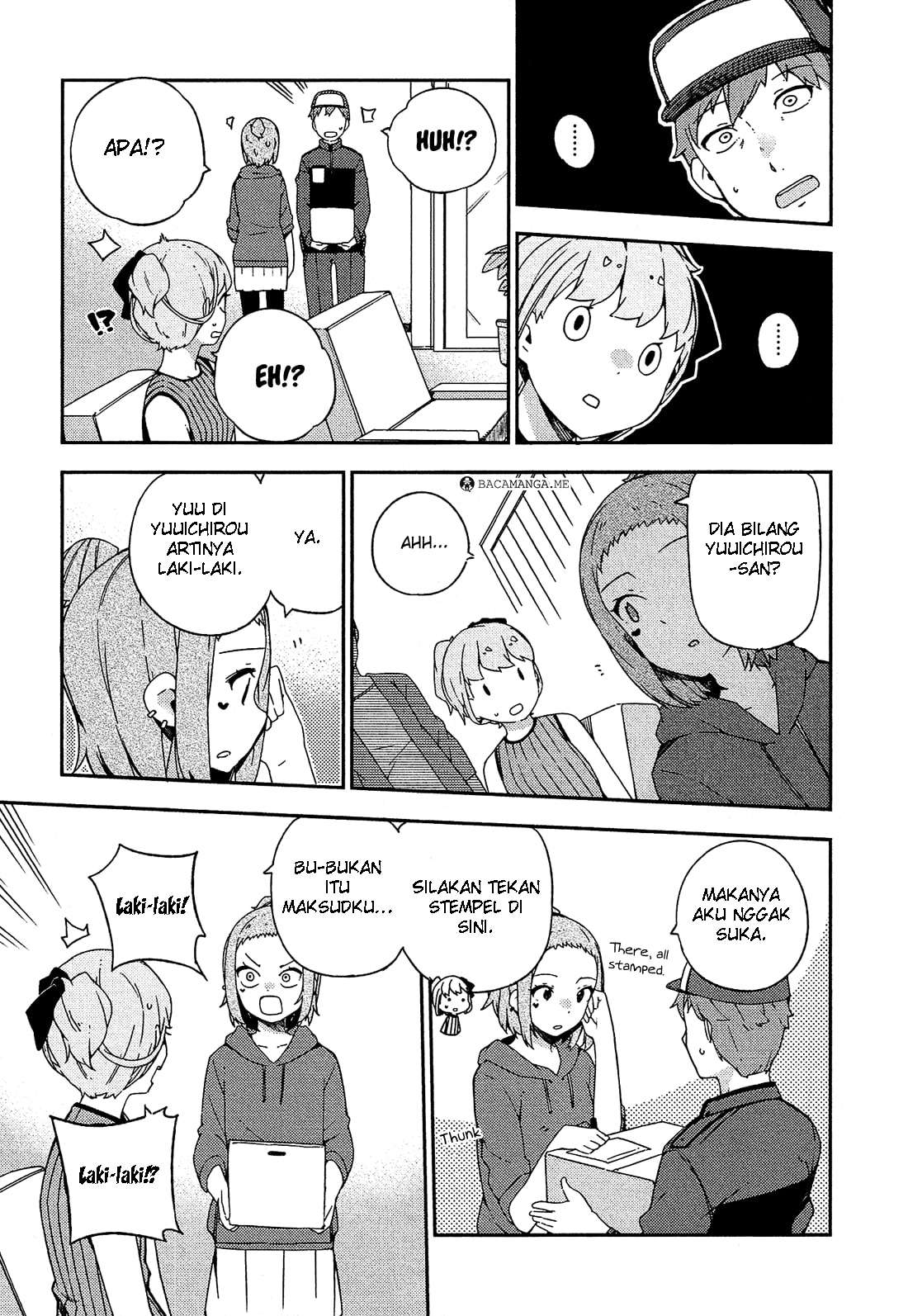 Ookami Shounen wa Kyou mo Uso wo Kasaneru Chapter 25 Gambar 33